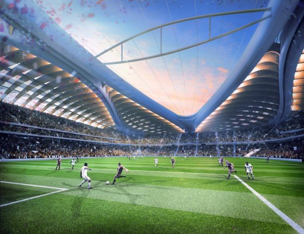 Al Wakrah stadium for Qatar 2022 World Cup by Zaha Hadid