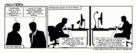 Top 100 Comics about life Inside the architectural firms