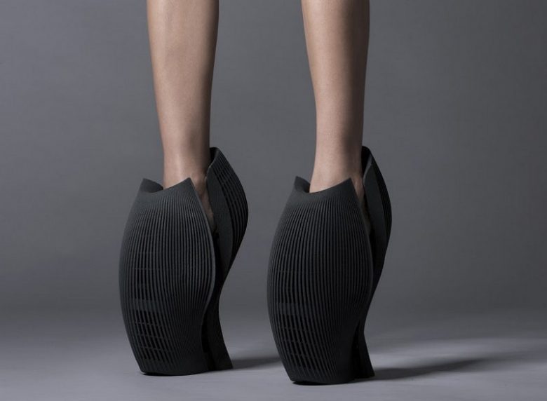 Architectural 3D printed shoes | United Nude + 3D Systems