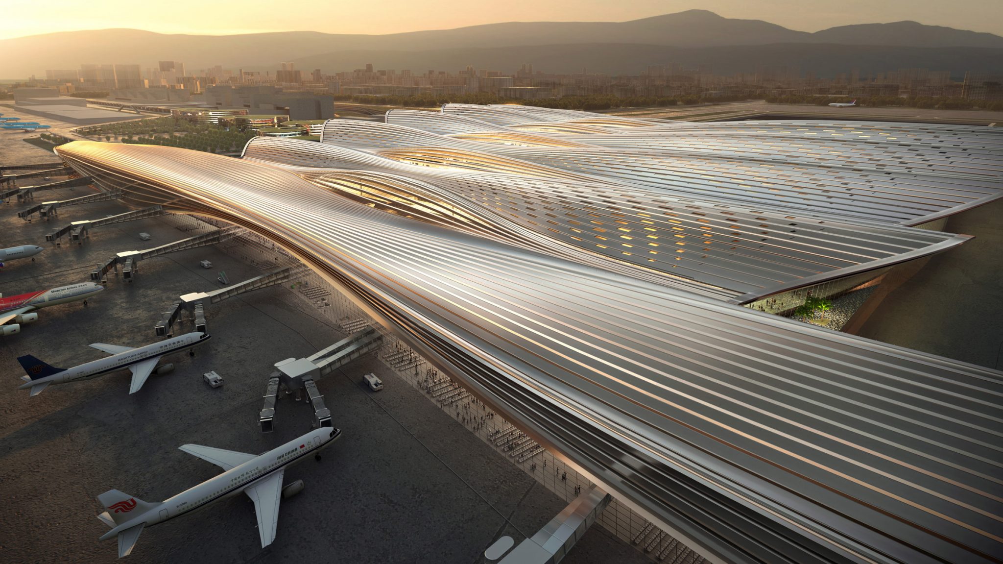 RSHP win competition to design T4 at Bao’an International Airport, Shenzhen